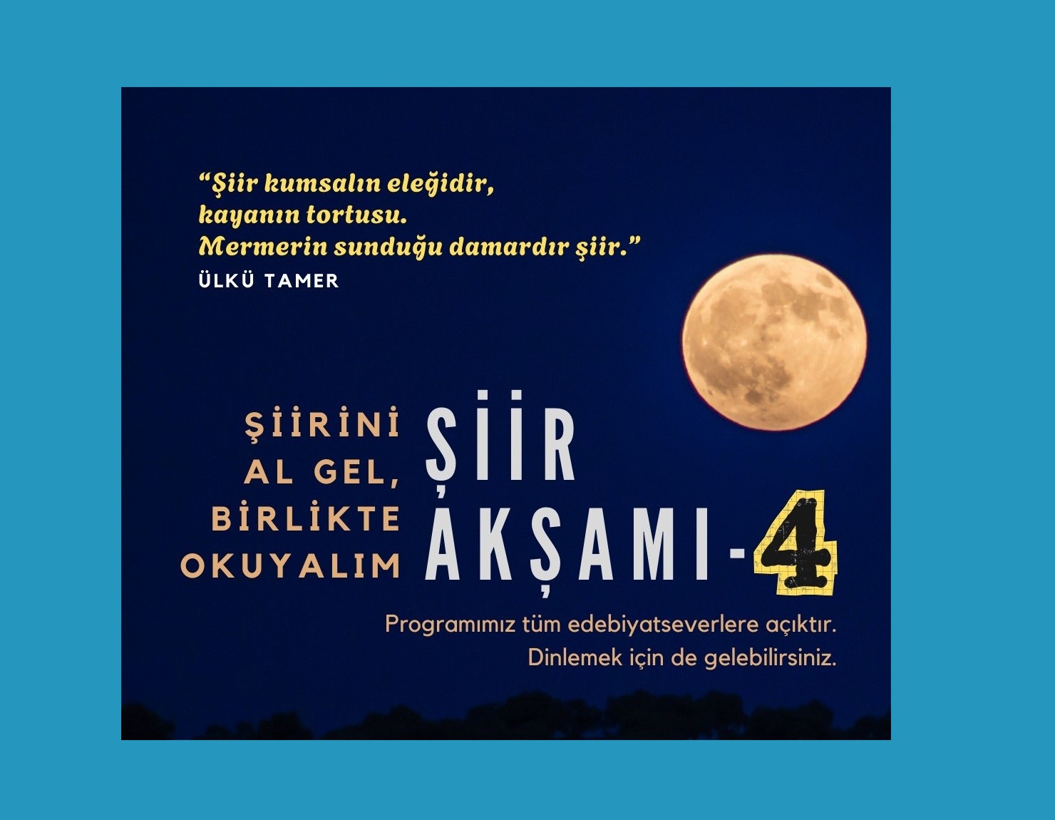 Şiirini Al Gel, Birlikte Okuyalım