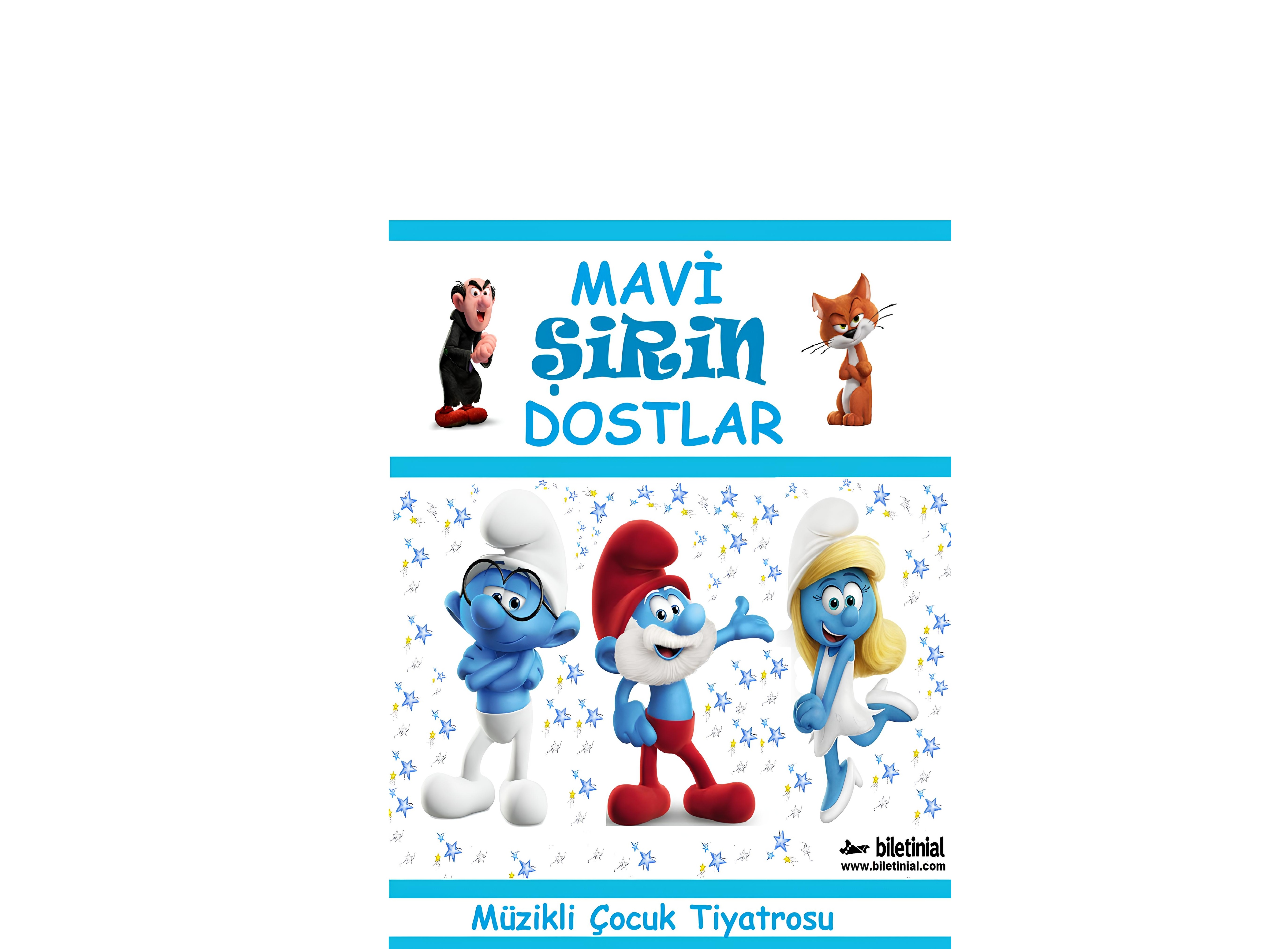 Mavi Şirin Dostlar Tiyatro Oyunu