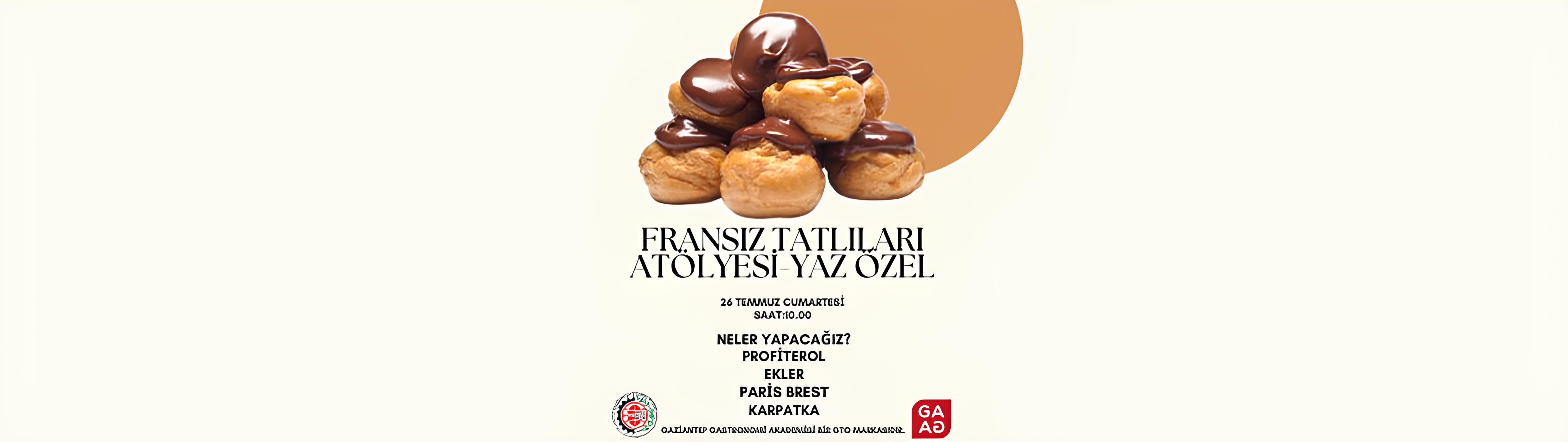 Fransız Tatlıları - Yaz Özel