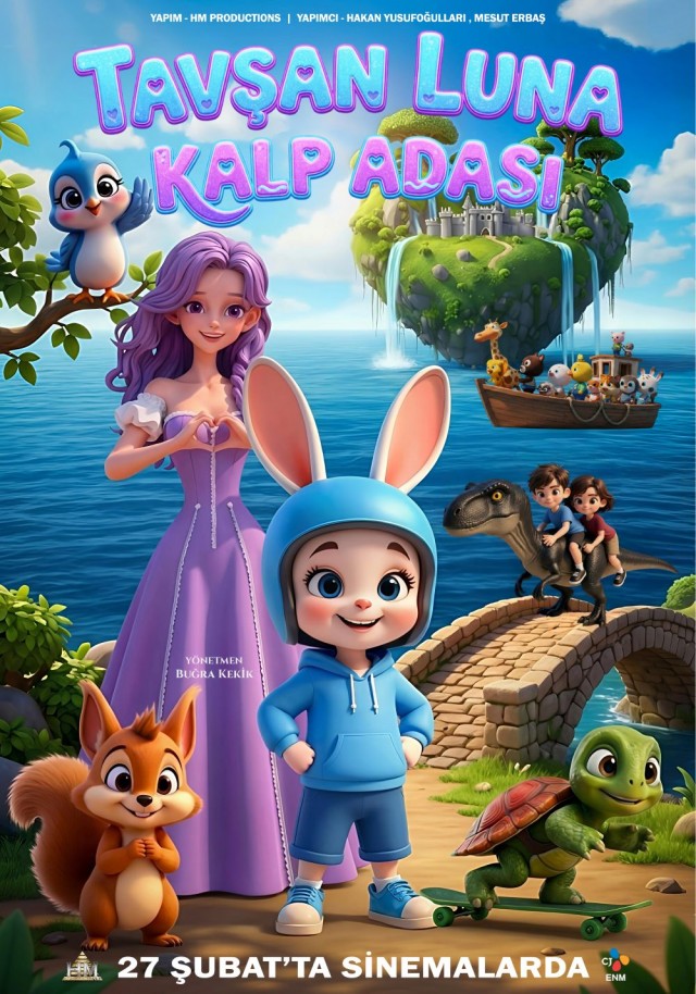 Tavşan Luna: Kalp Adası Filminin Konusu