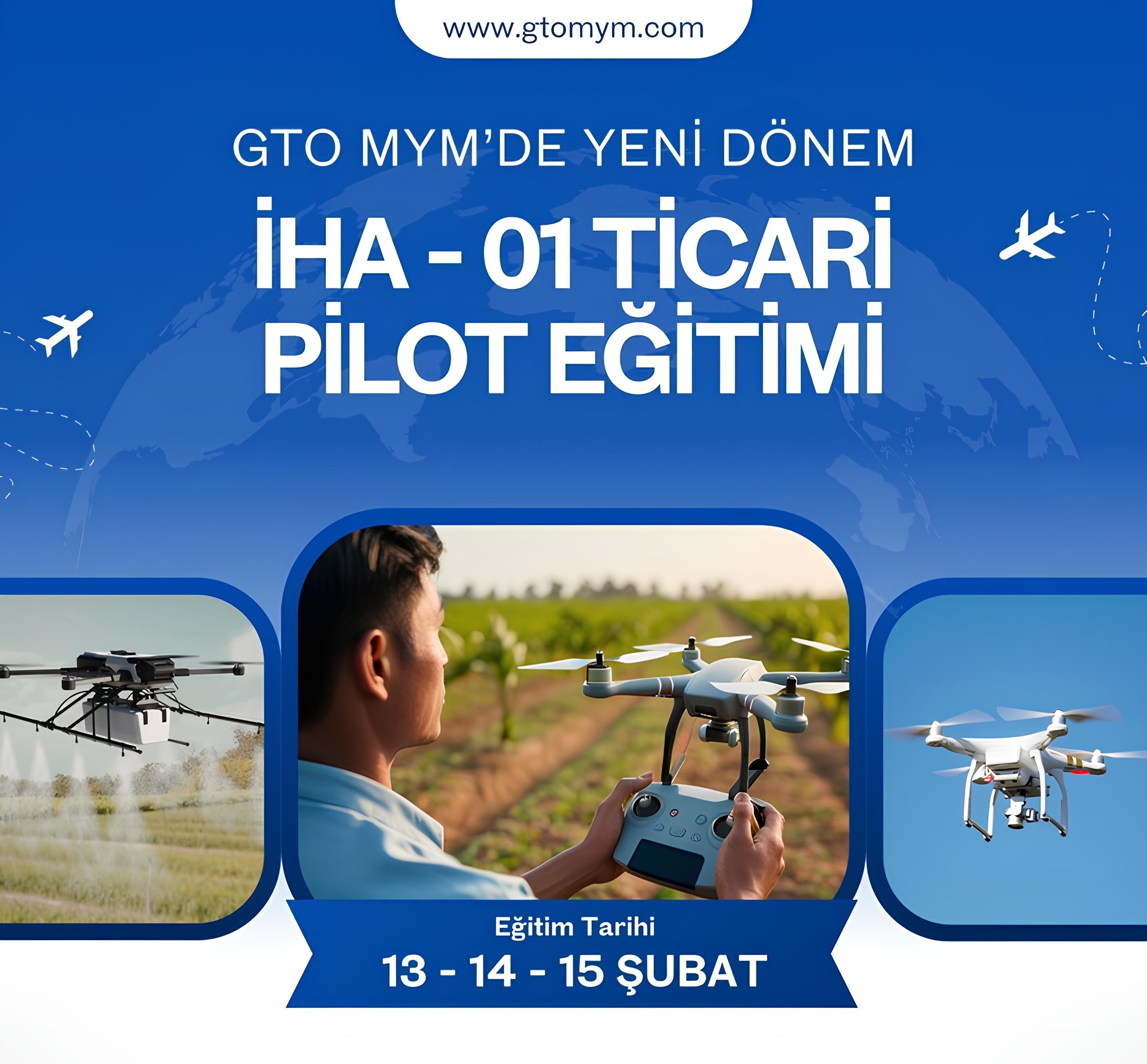 İHA-01 TİCARİ PİLOTLUK EĞİTİMİ