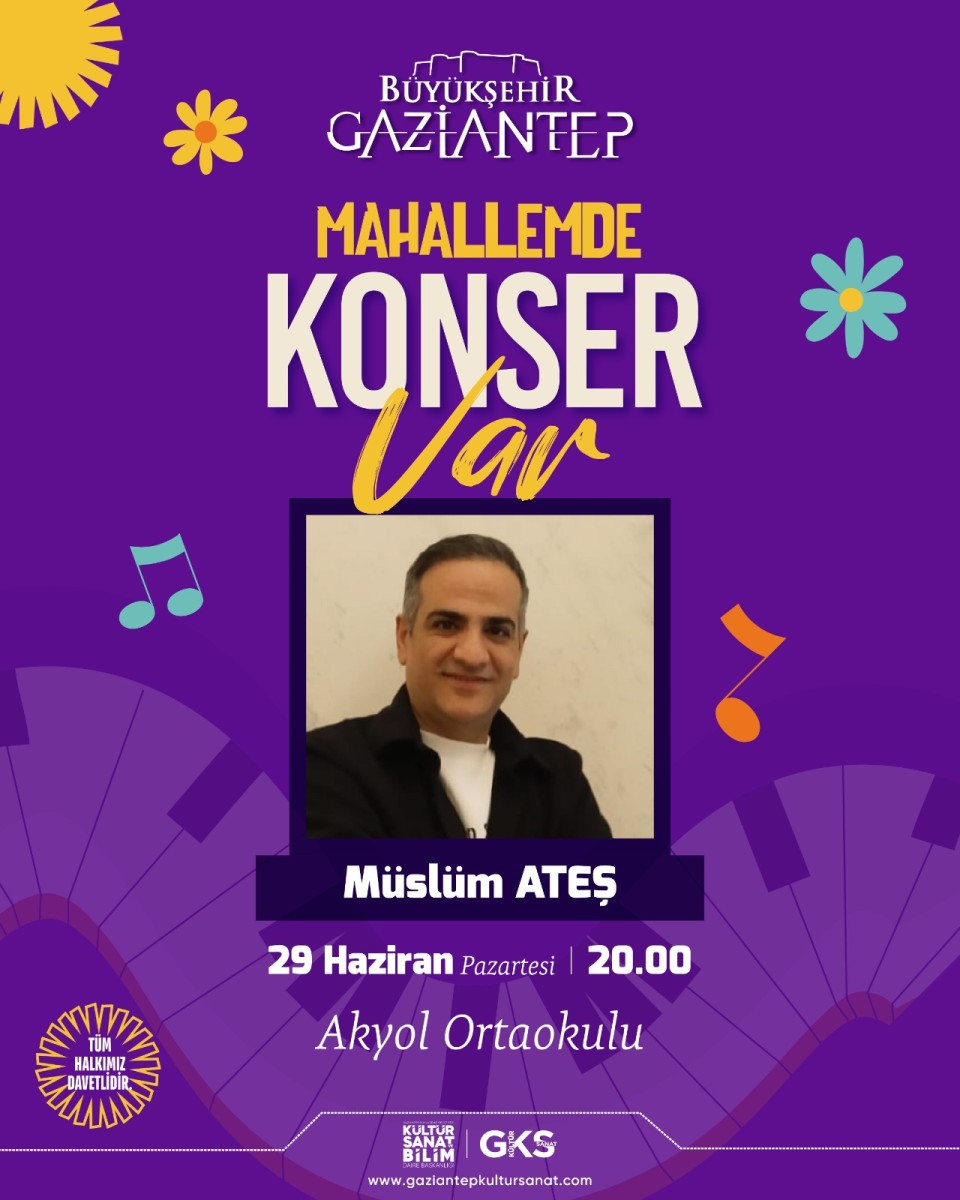 Mahallemde Konser Var: Müslüm Ateş