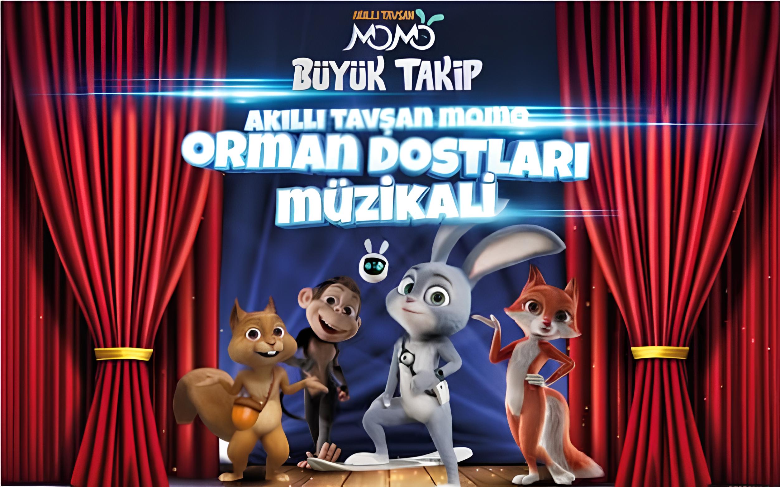 Akıllı Tavşan Momo Orman Dostları Müzikali