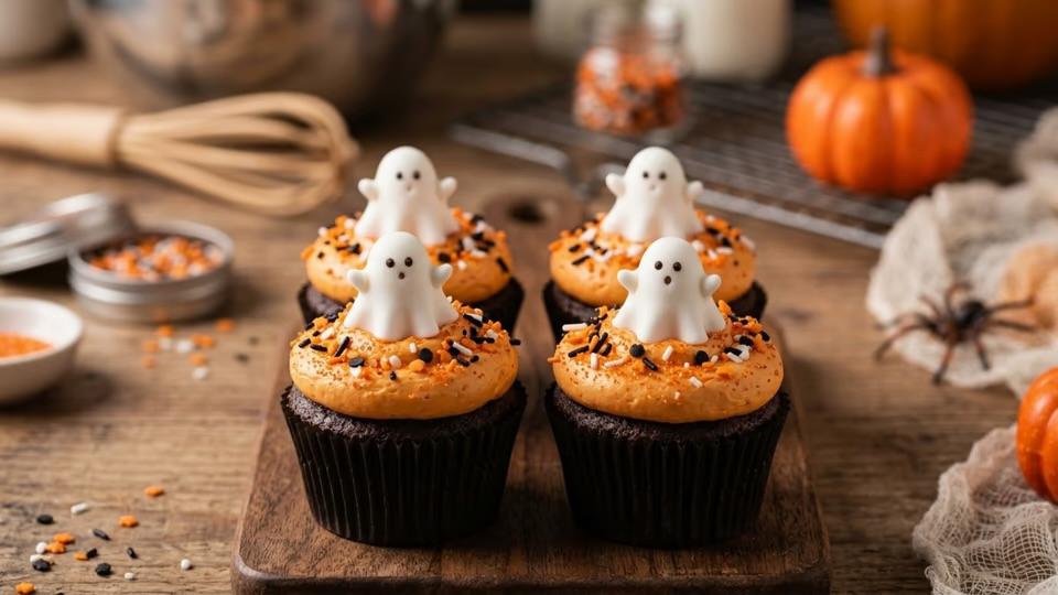 Hallowen Cupcake (9 - 15 Yaş)