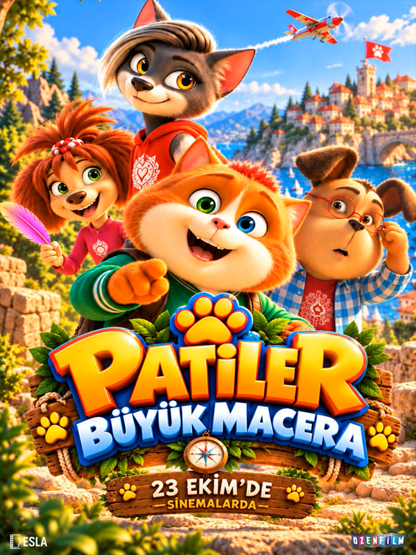 Patiler: Büyük Macera Animasyon