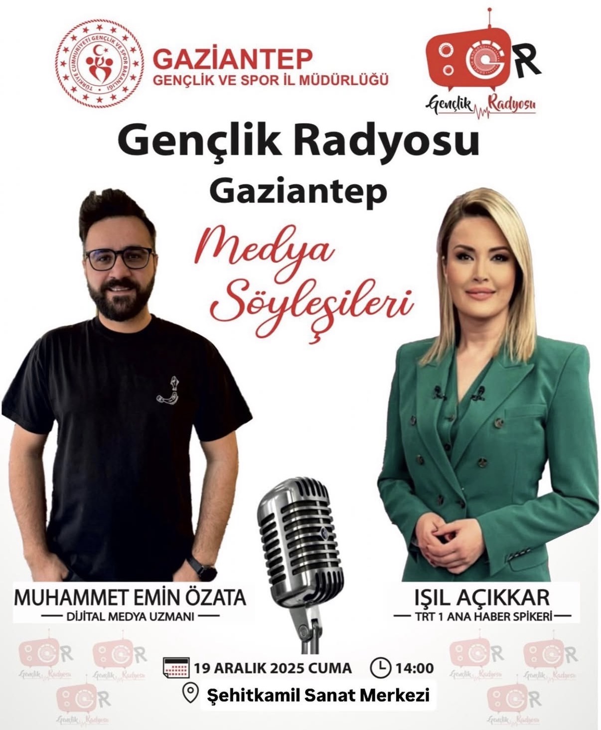 🎙️ Gençlik Radyosu Gaziantep Medya Söyleşileri