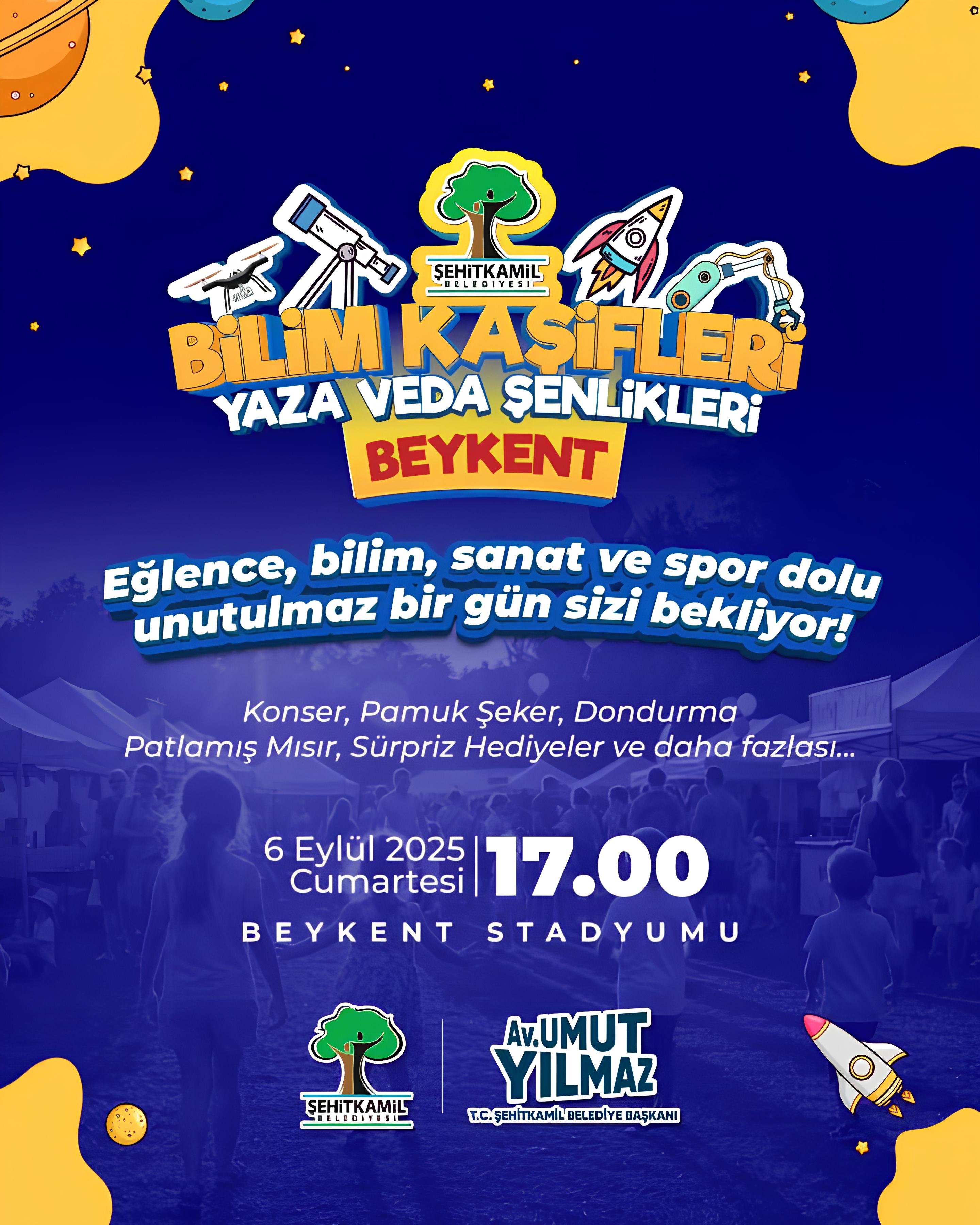 Bilim Kaşifleri Yaza Veda Şenlikleri