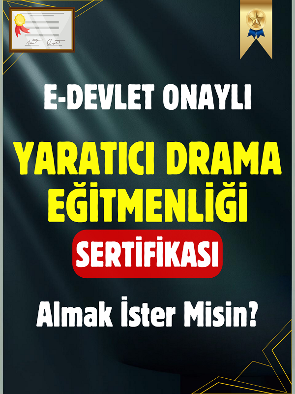 Yaratıcı Drama Eğitmeni Sertifikası