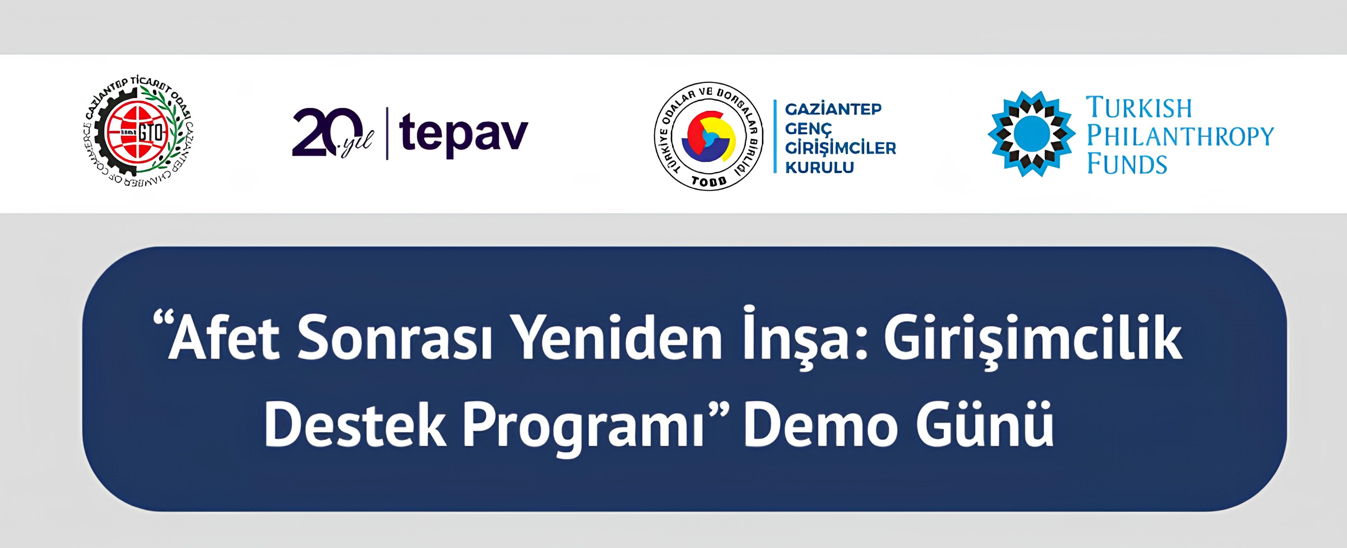 Afet Sonrası Yeniden İnşa: Girişimcilik Destek Programı