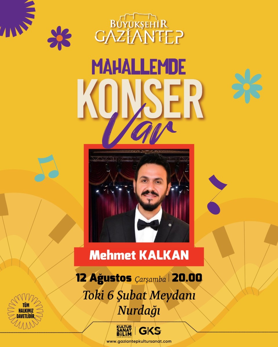 Mahallemde Konser Var: Mehmet Kalkan