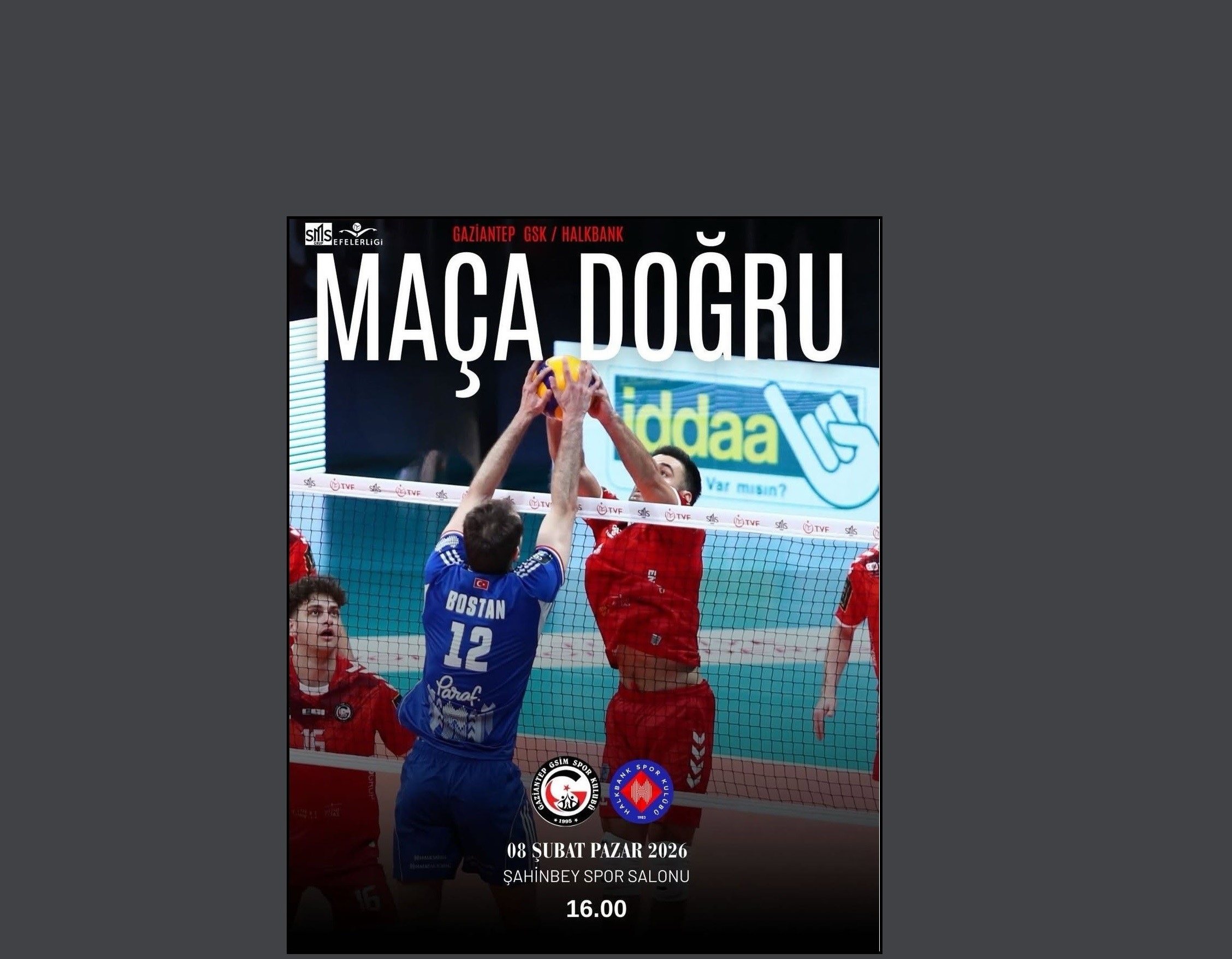 Gaziantep GSK vs Halkbank