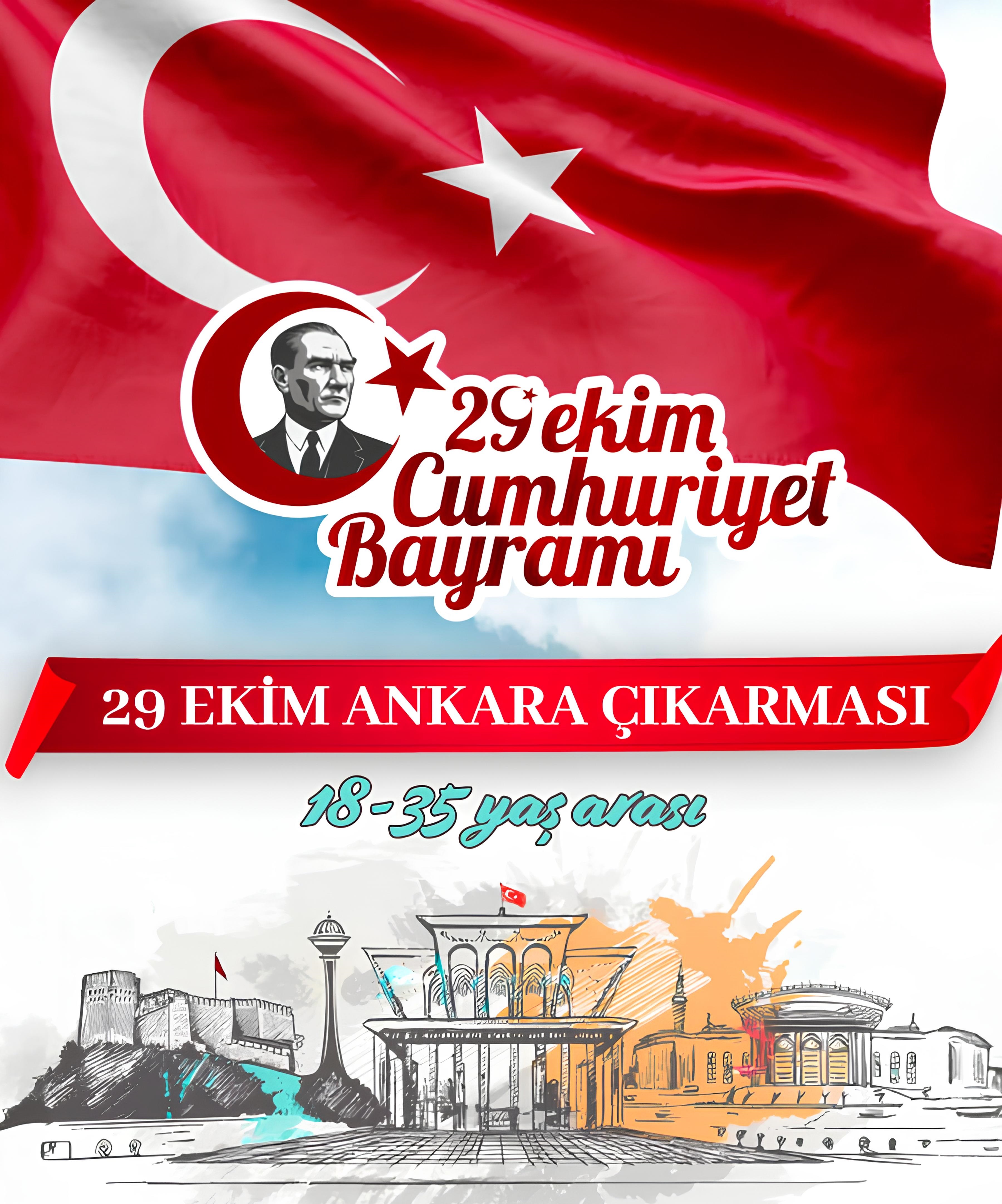 29 Ekim Cumhuriyet Bayramı Ankara Çıkarması