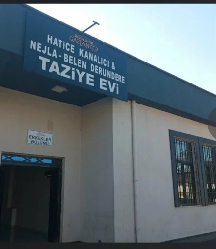 HATİCE KANLALICI VE NEJLA-BELEN DERUNDERE TAZİYE EVİ